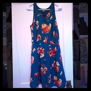 Floral tank dress